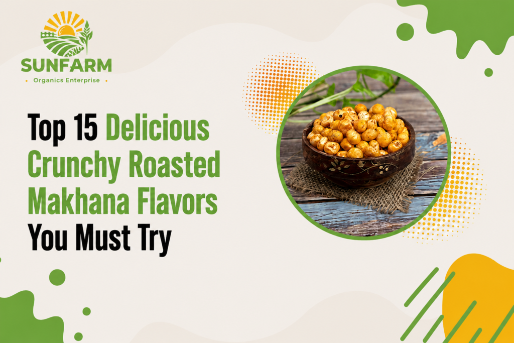mint-flavored Roasted Makhana
